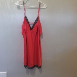 Sexy red lingerie